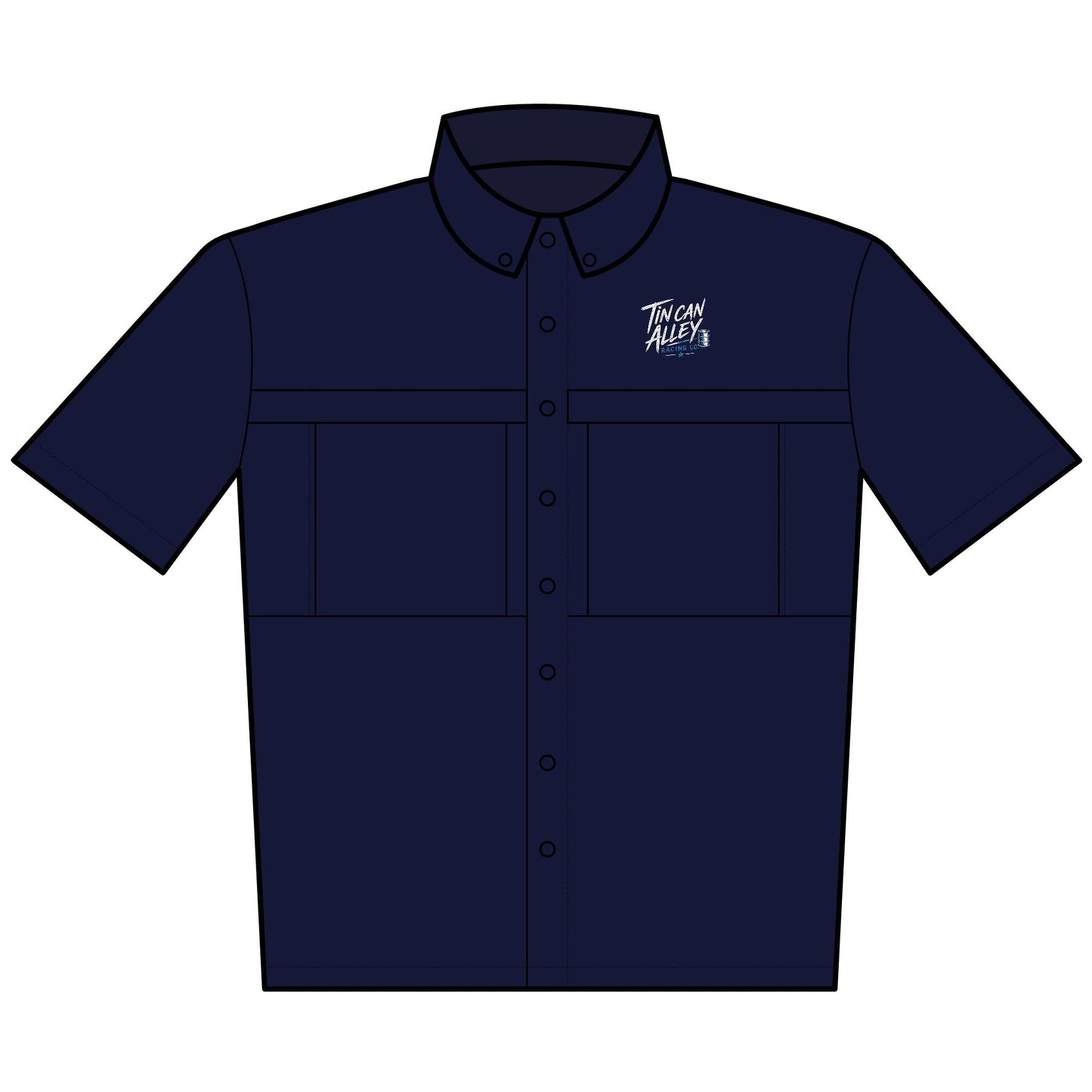 Tin Can Alley Racing Co Vented Fishing Shirt