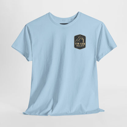 Barrel Racing Tee — "Fueled by Jesus, Coffee & Barrel Racing" Christian Rodeo Shirt