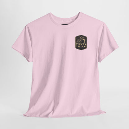 Barrel Racing Tee — "Fueled by Jesus, Coffee & Barrel Racing" Christian Rodeo Shirt