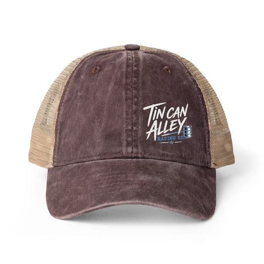 Women's Washed Mesh-Back Cap