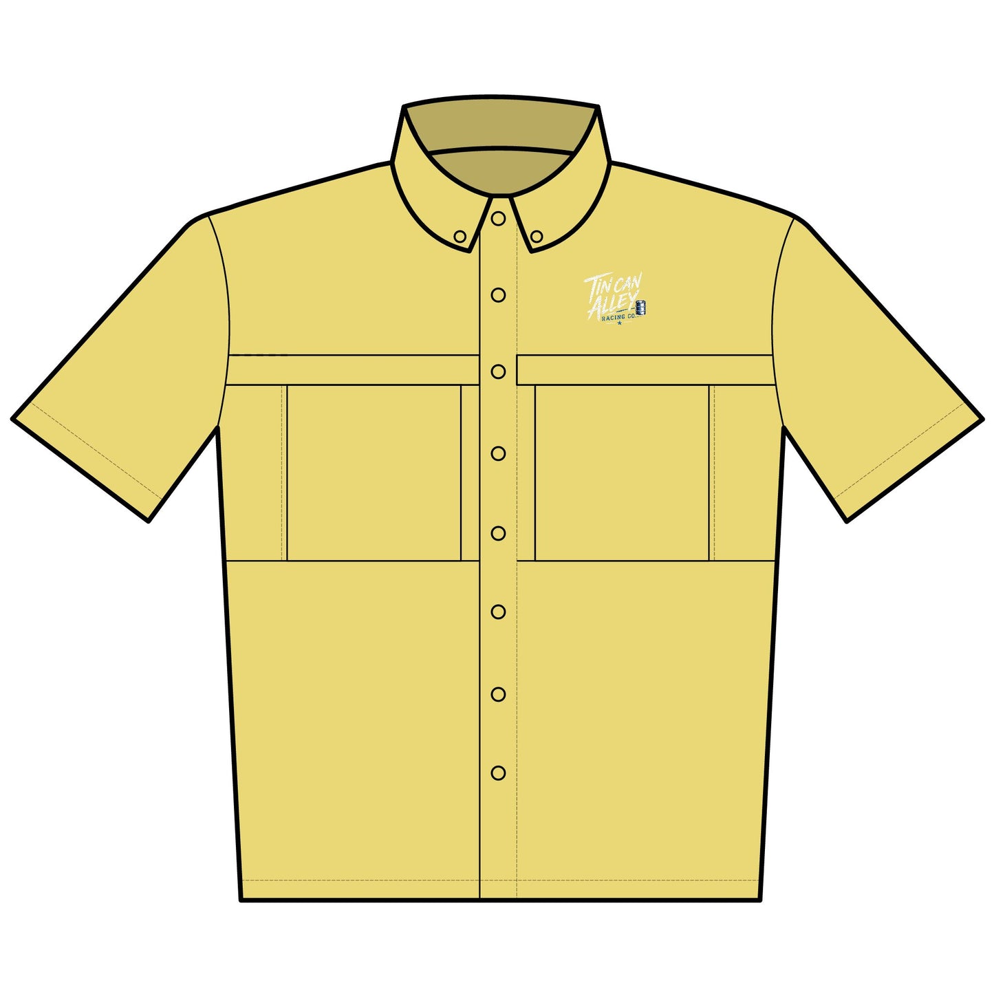 Tin Can Alley Racing Co Vented Fishing Shirt