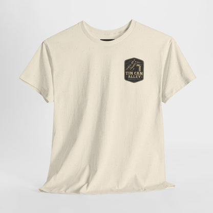 Barrel Racing Tee — "Fueled by Jesus, Coffee & Barrel Racing" Christian Rodeo Shirt